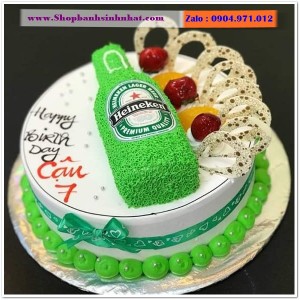 Bánh Sinh Nhật Hình Lon Bia Chai Rượu - LK33